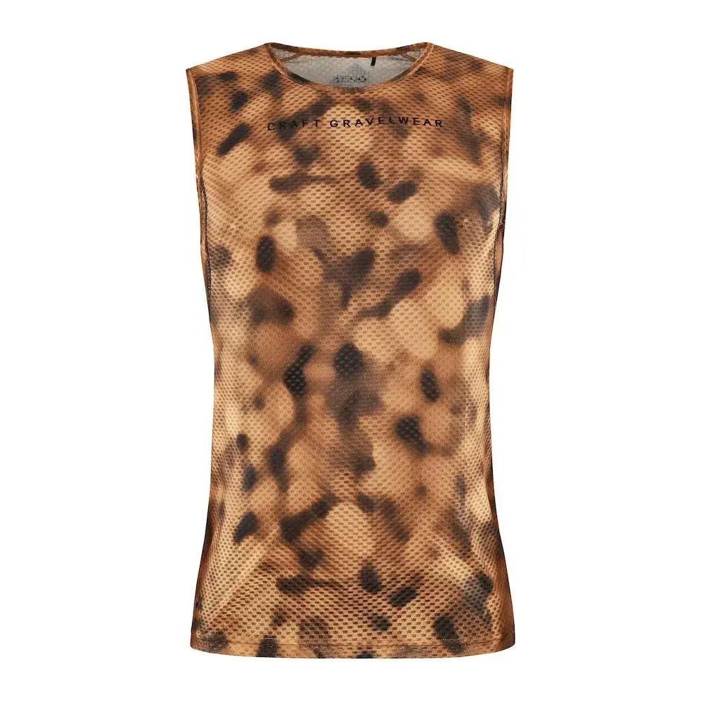 Bezrękawnik termoaktywny męski Craft Mesh Superlight pomarańczowy