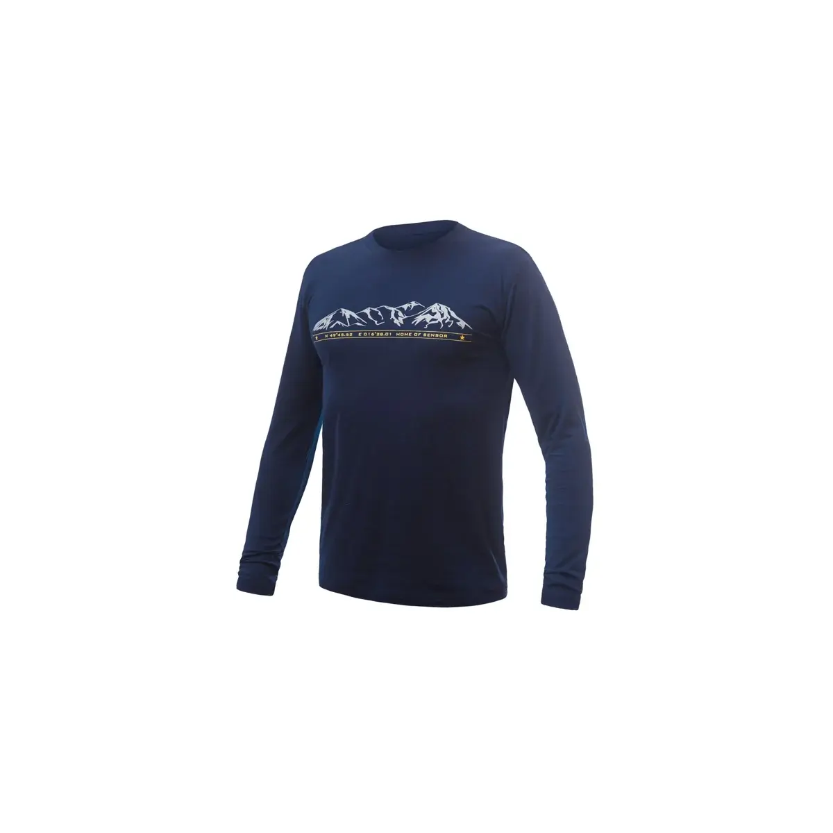 Sensor Koszulka termoaktywna męska Sensor Merino Active PT Mountains Ciemnoniebieski