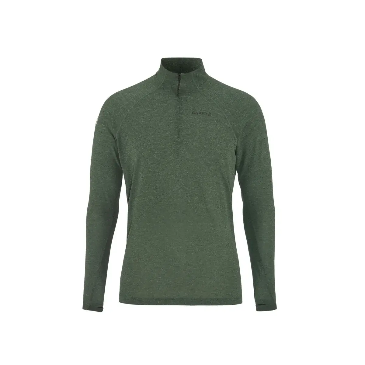 Koszulka termoaktywna męska Craft ADV SubZ Wool LS 3 zielony