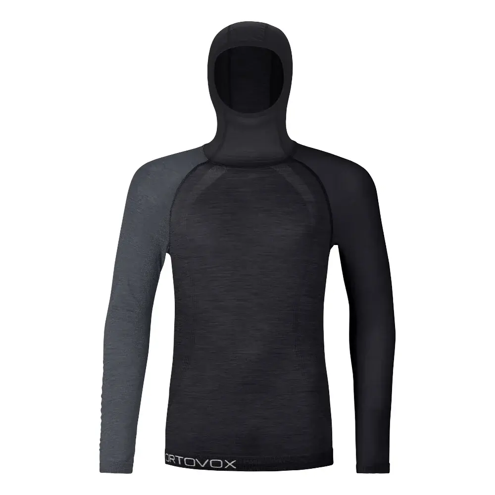 Ortovox Koszulka termoaktywna męska Ortovox 120 Competition Light Hoody Black Raven