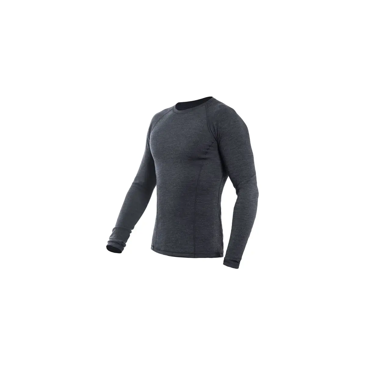 Sensor Koszulka termoaktywna z długim rękawem męska Sensor Merino Bold Czarny