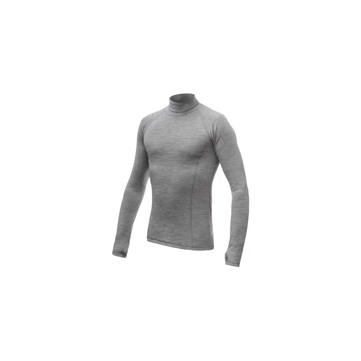 Sensor Koszulka termoaktywna z długim rękawem męska Sensor Merino Bold Roll Neck Szary