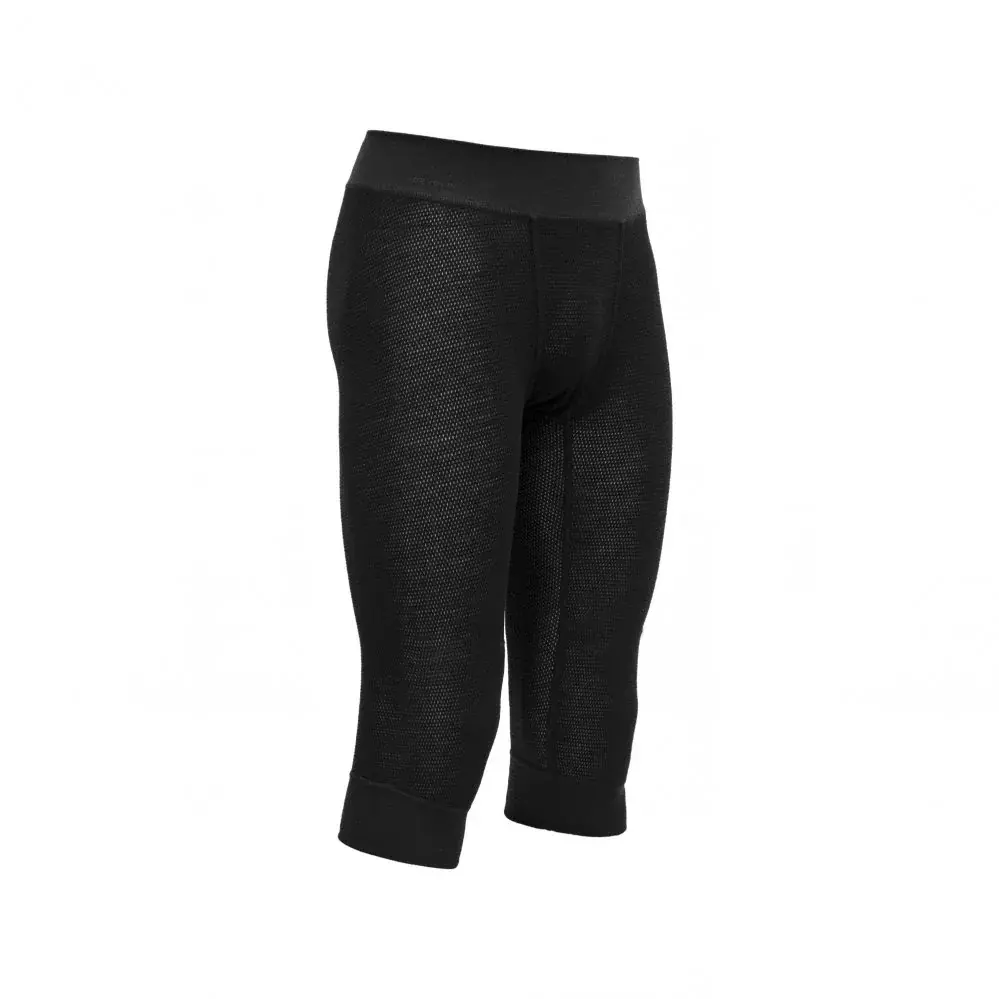 Devold Spodnie termoaktywne męskie Devold Wool 3/4 Longs Man Caviar