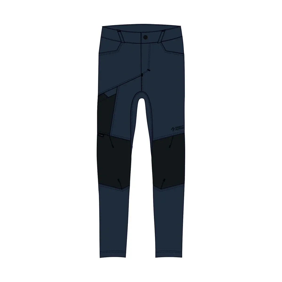 Spodnie outdoorowe męskie Direct Alpine Mordor 2.0 anthracite