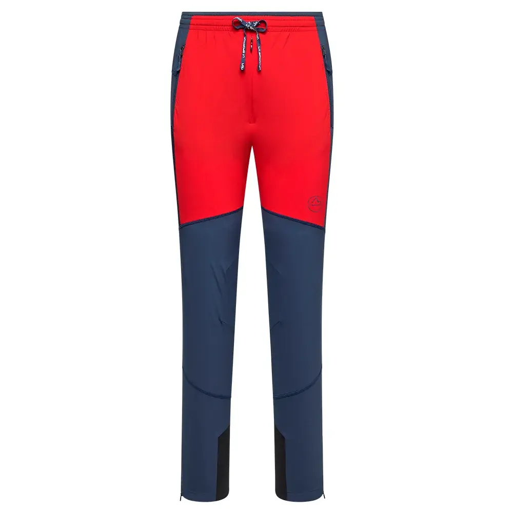 Spodnie męskie La Sportiva AEQUILIBRIUM SPEED PANTS mountain red/night sky