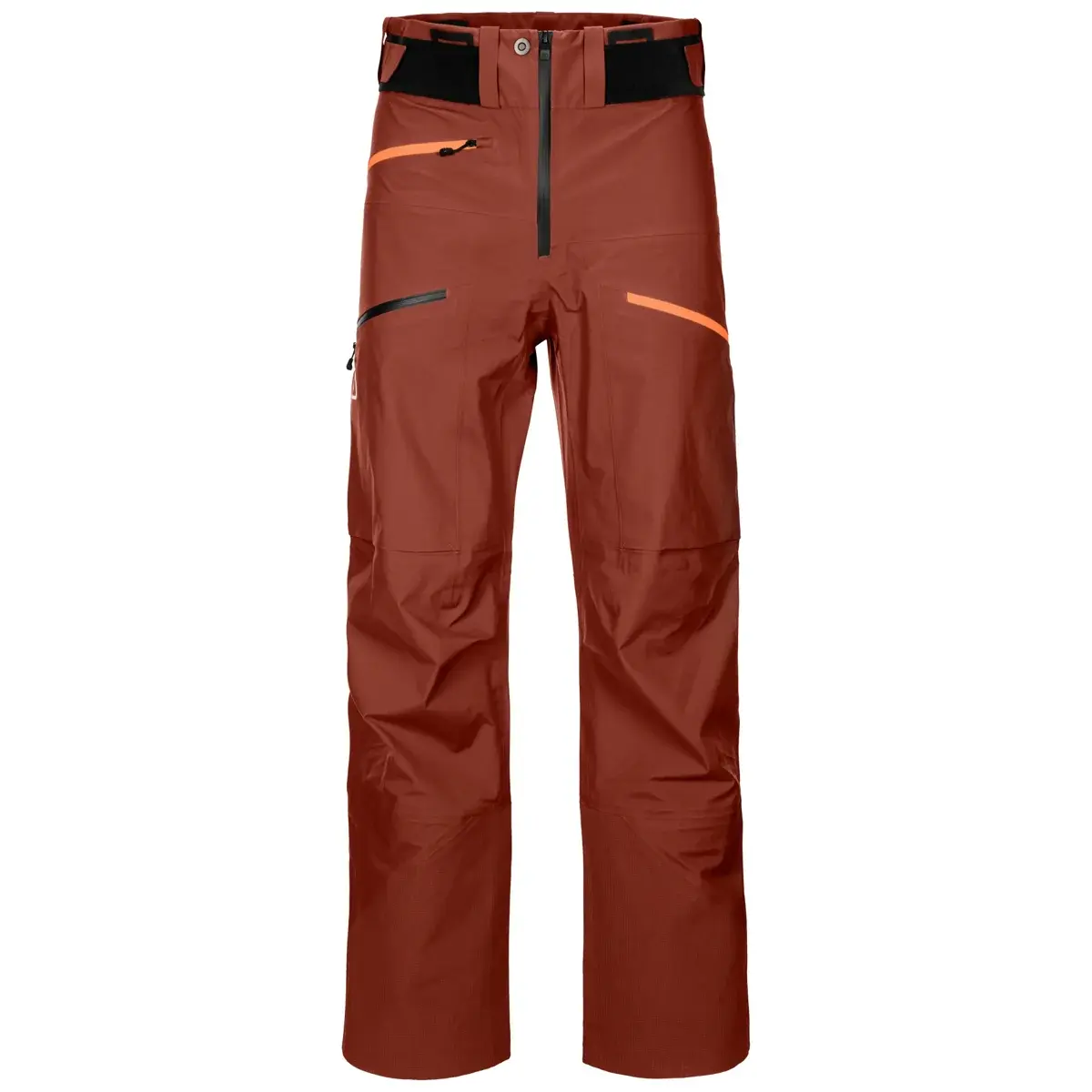 Spodnie freeridowe męskie Ortovox 3L Deep Shell Clay orange