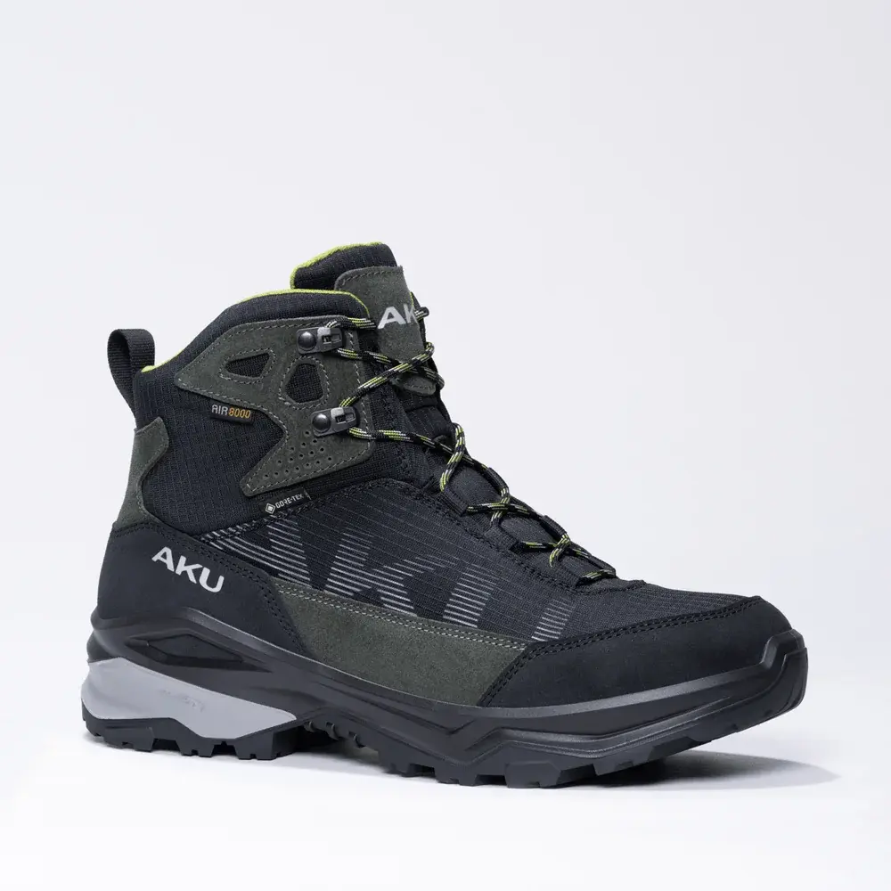 AKU Buty za kostkę męskie AKU Man ADAPTA LIGHT GTX BLACK/GREEN