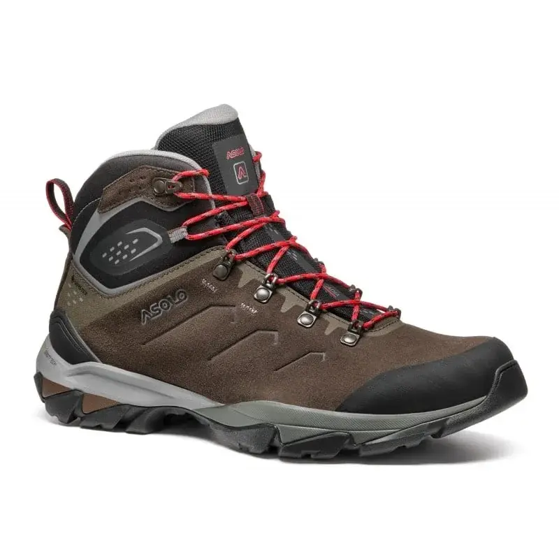 Asolo Buty za kostkę męskie Asolo Acadia MID Lth GTX MM dark brown/frostgrey