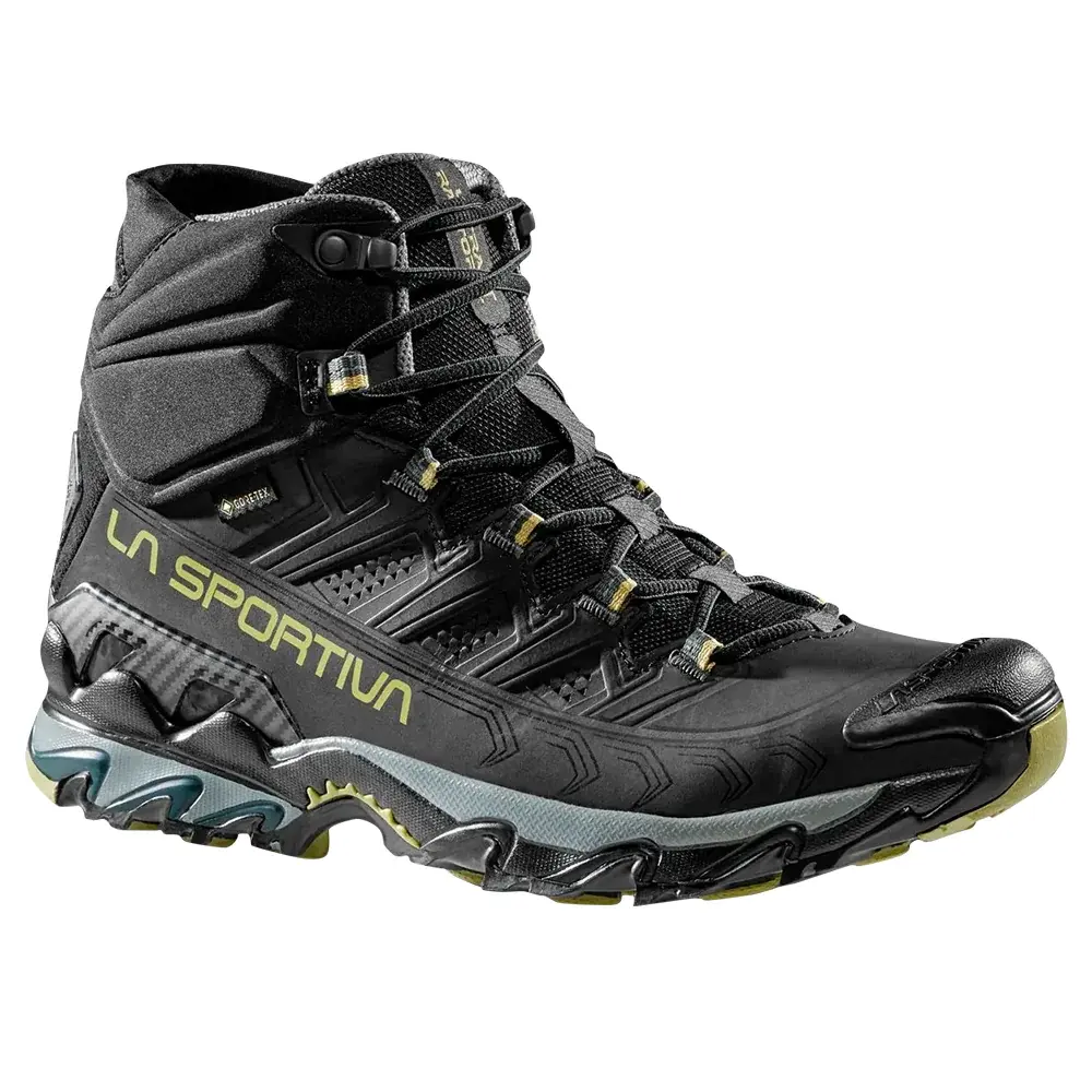 La Sportiva Buty za kostkę męskie La Sportiva Ultra Raptor II Mid Leather Wide GTX black/cedar