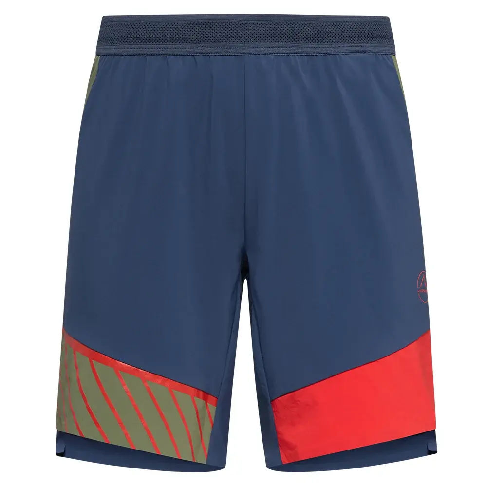 Szorty męskie La Sportiva COMP SHORT night sky/mountain red