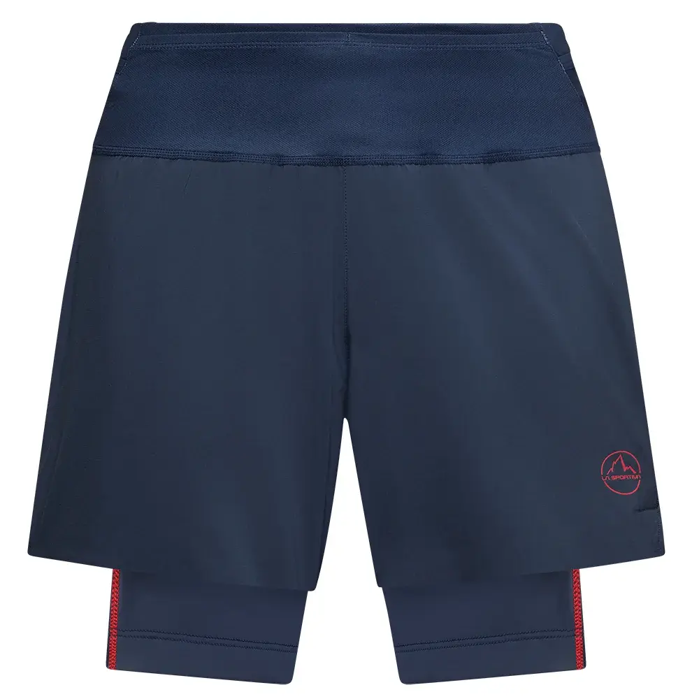 Szorty męskie La Sportiva ULTRA DISTANCE SHORTS night sky/mountain red