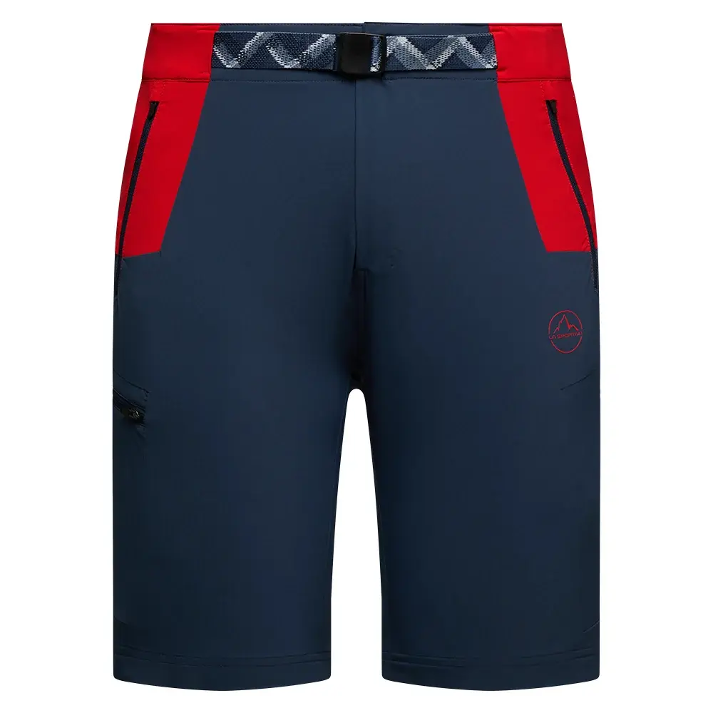 Szorty męskie La Sportiva WEST CREST SHORTS night sky/mountain red