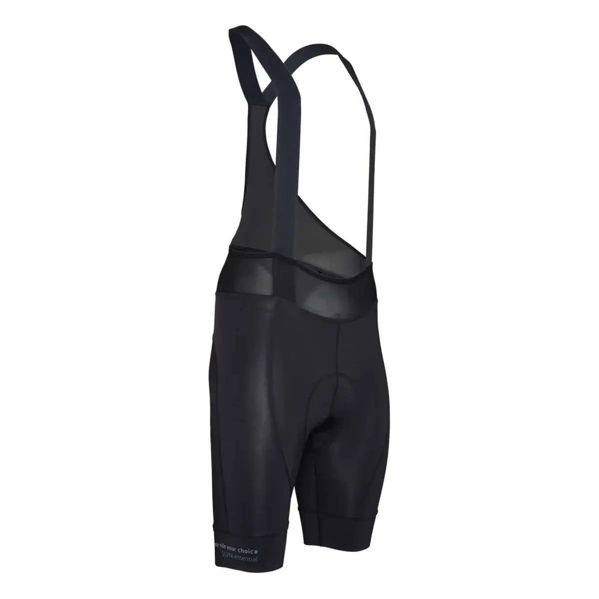 Silvini Szorty męskie Silvini z szelkami MP2630 Fortore Bib black