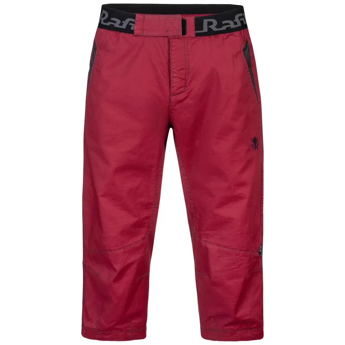 Spodnie wspinaczkowe 3/4 męskie Rafiki Cliffbase biking red