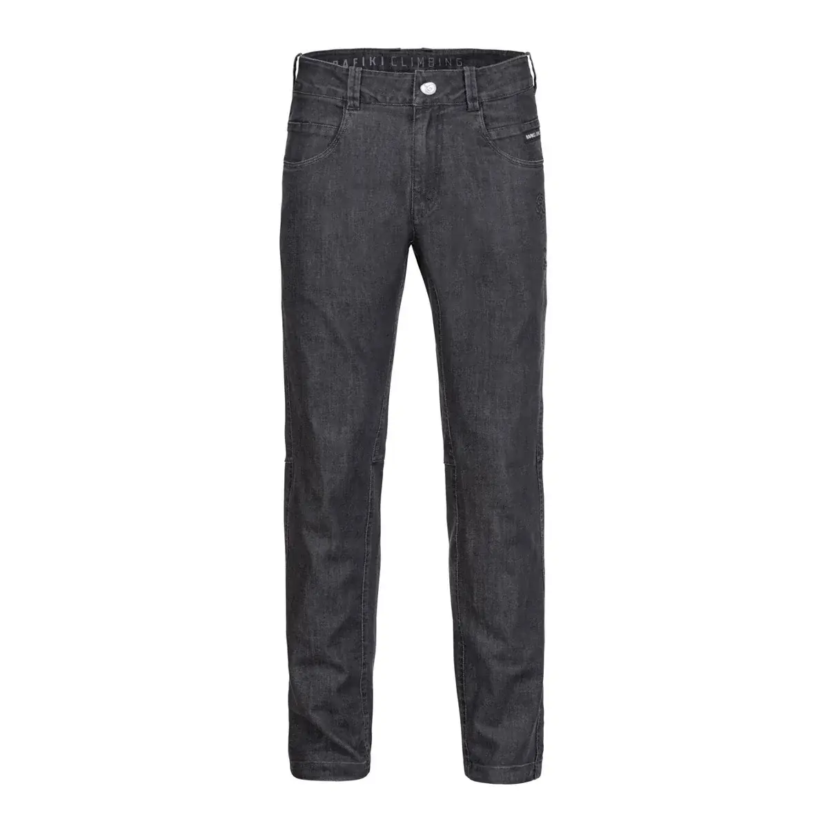 Jeansy wspinaczkowe męskie Rafiki Aran Black denim