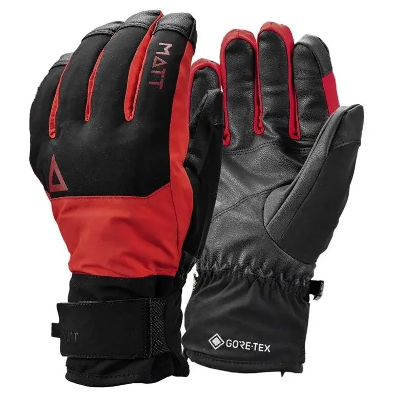 MATT Rękawice membranowe męskie MATT Rob Gore-Tex red