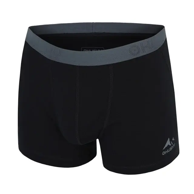 Husky Bokserki merino męskie Husky MEX M black, rozmiar