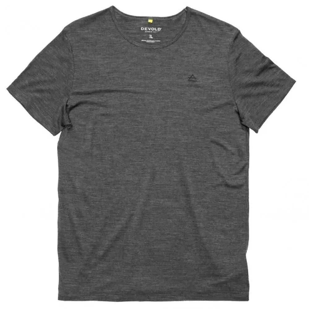 Devold Koszulka merino męska Devold Active Tee Man anthracite