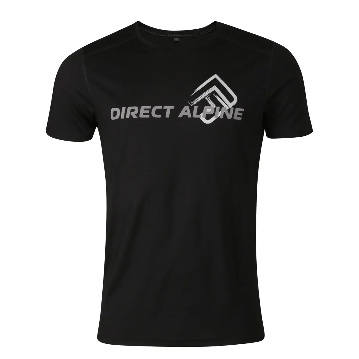 Koszulka merino męska Direct Alpine FURRY black (DA large sign)