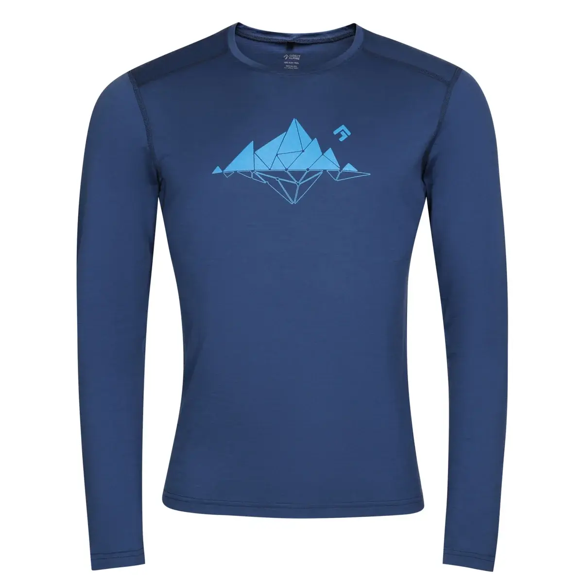 Koszulka merino męska Direct Alpine FURRY LONG navy (Glacial lake)