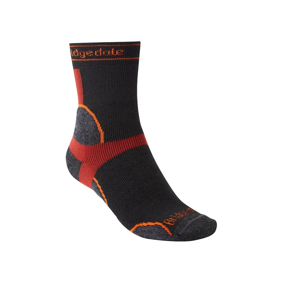 Bridgedale Skarpety do biegania męskie Bridgedale Trail RUn MW T2 MS Crew black