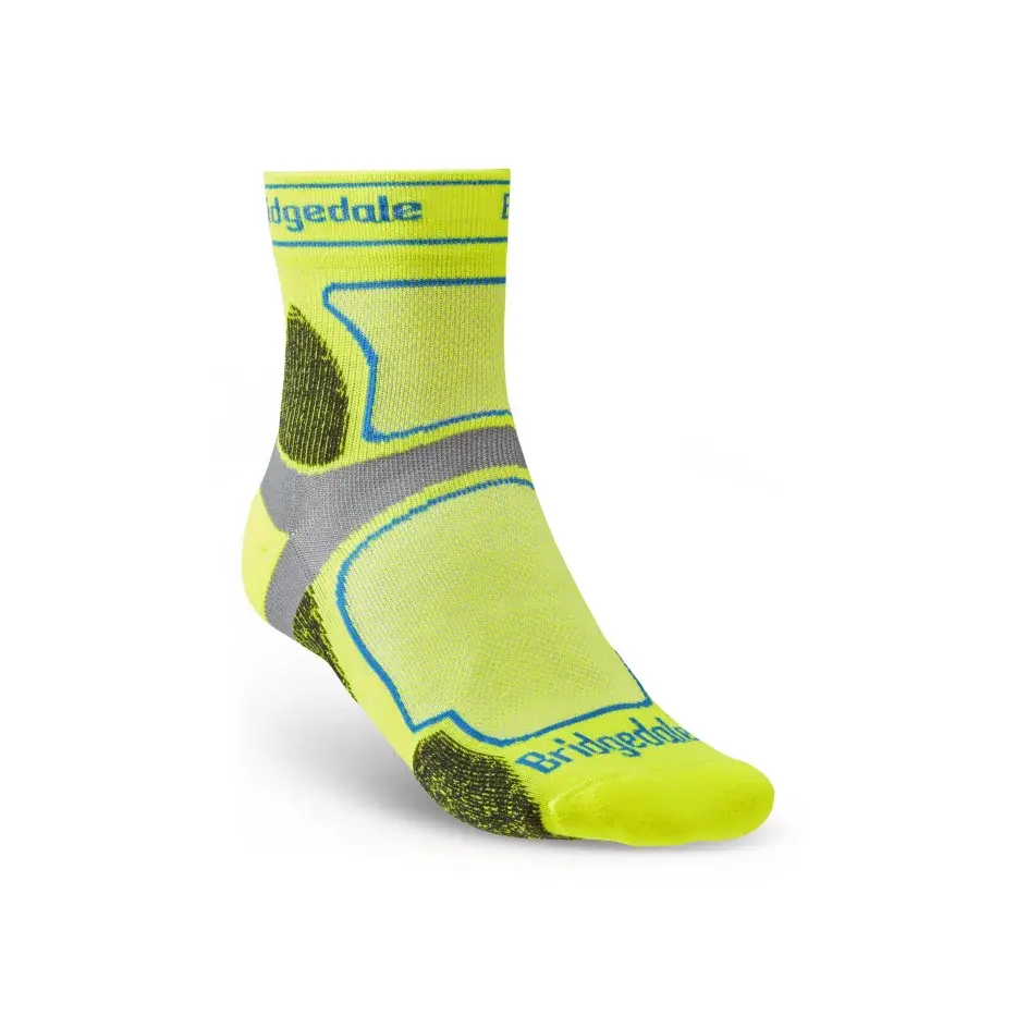 Bridgedale Skarpety do biegania męskie Bridgedale Trail Run UL T2 CS 3/4 Crew yellow