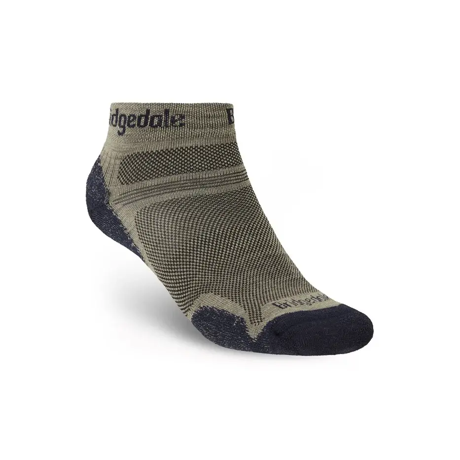 Skarpety męskie Bridgedale Hike Ultralight Performance Ankle Khaki/Navy
