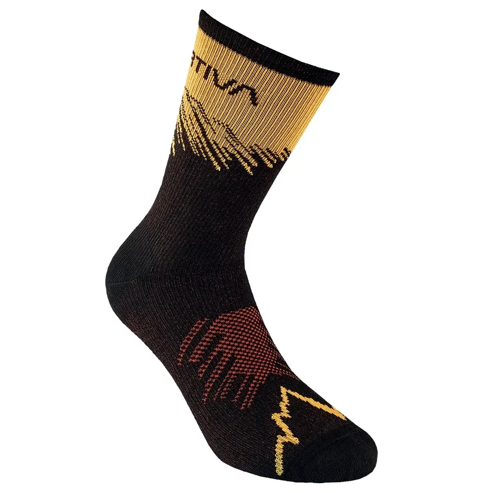 Skarpety męskie La Sportiva Sky Socks black/yellow