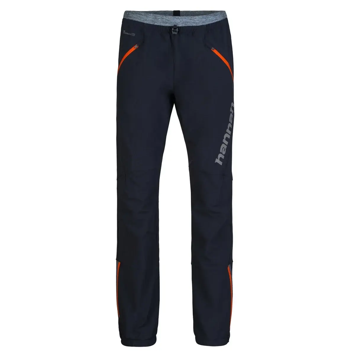 Spodnie skiturowe męskie Hannah Kash Pants anthracite (orange)