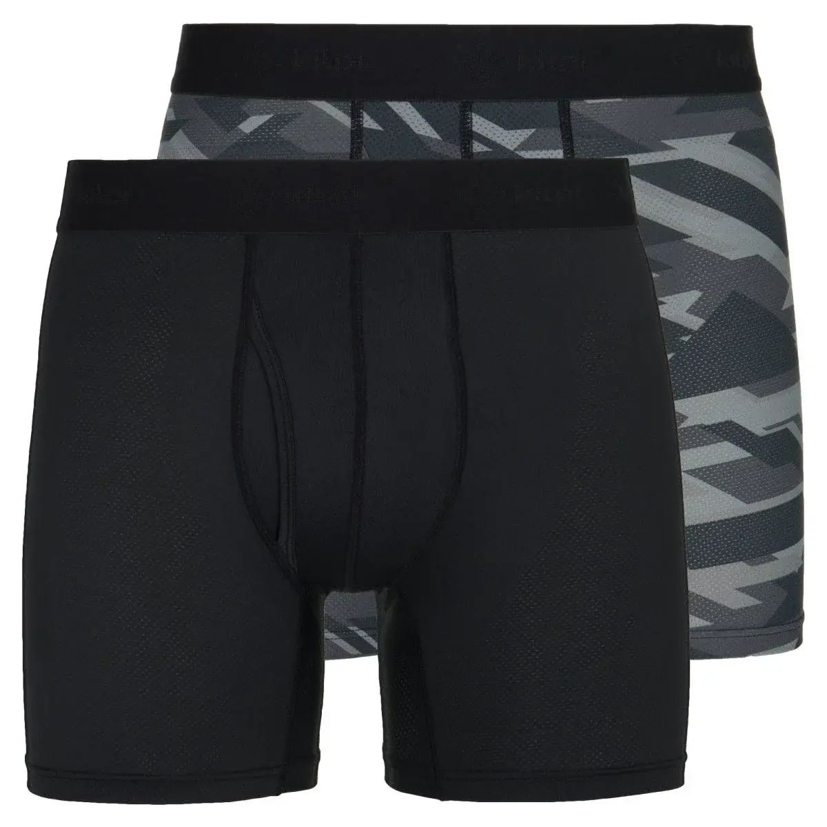 Kilpi Bokserki techniczne męskie Kilpi 2 pack Nett-U Czarny/Ciemnoszary
