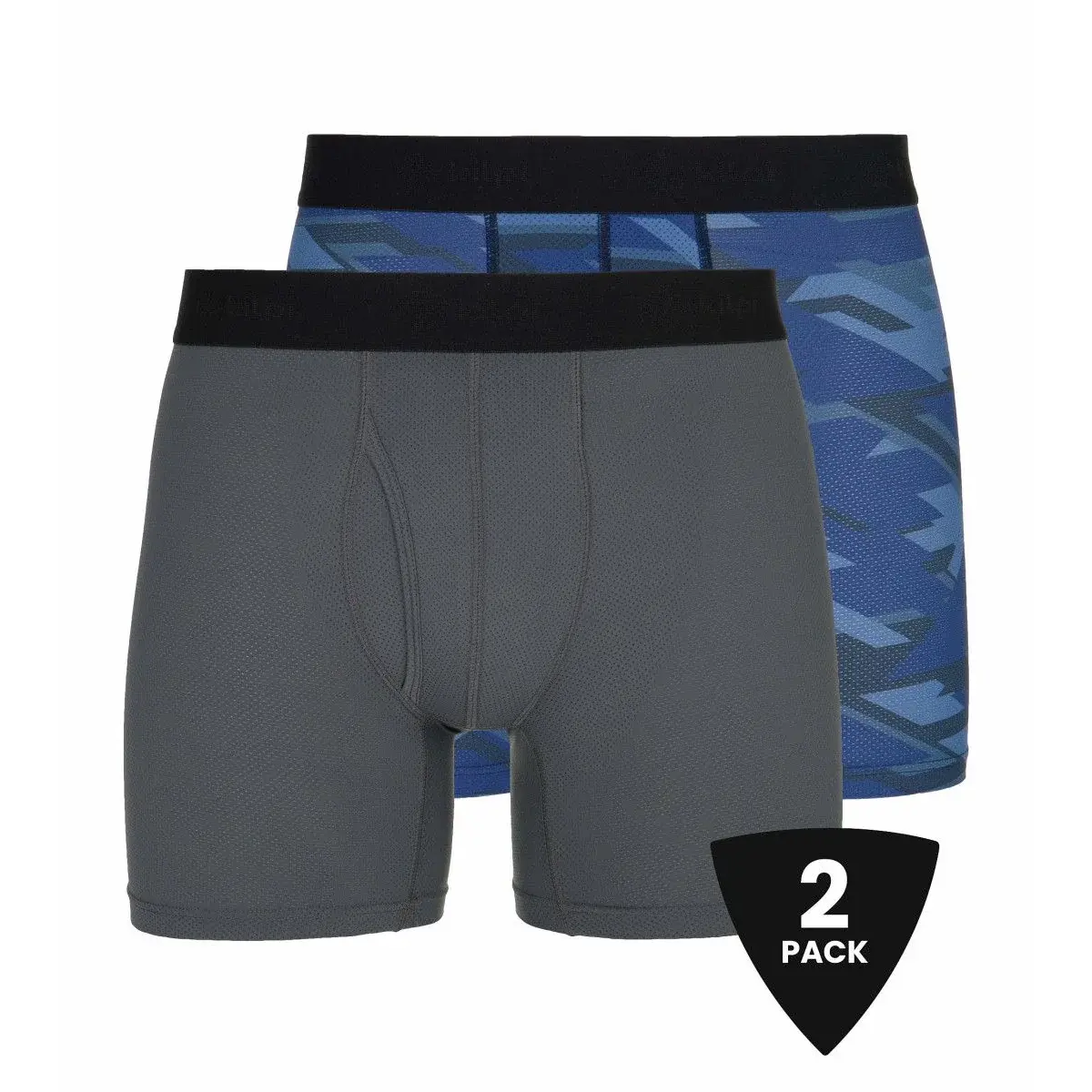 Kilpi Bokserki techniczne męskie Kilpi 2 pack Nett-U Ciemnoszary/niebieski