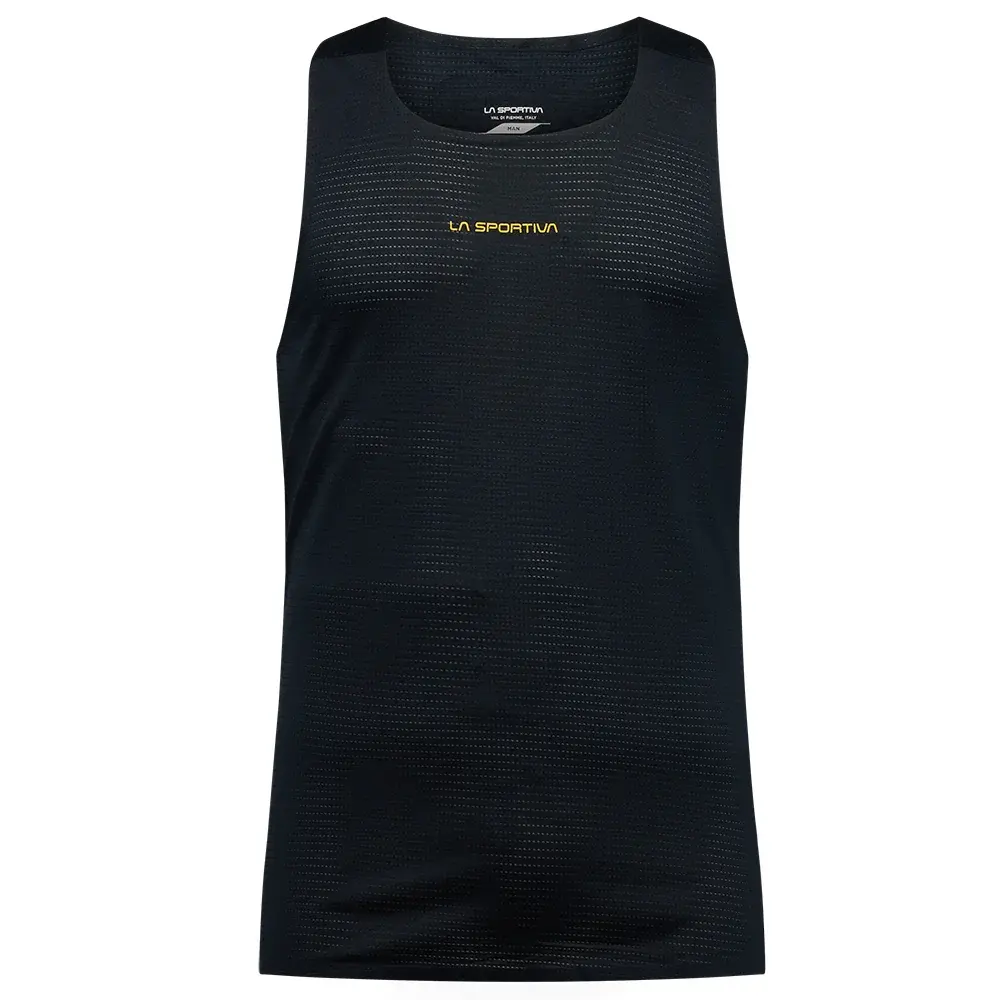 Koszulka bez rękawów męska La Sportiva PURE TANK black/yellow
