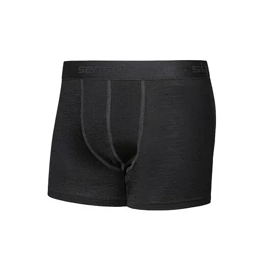 Sensor Bokserki męskie Sensor MERINO ACTIVE męski bokserki czarny