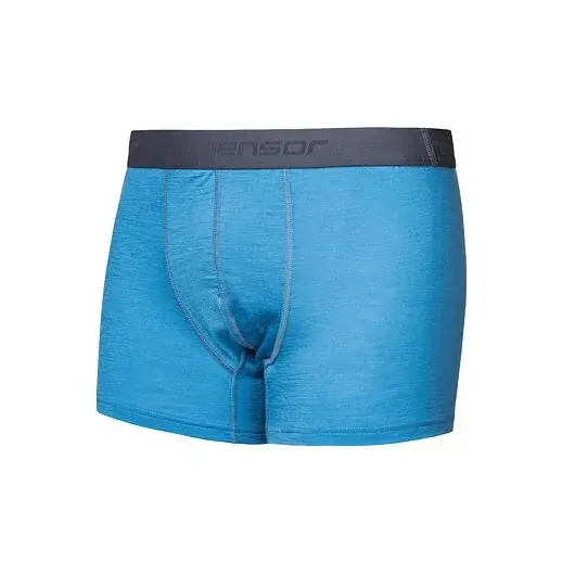 Sensor Bokserki męskie Sensor MERINO ACTIVE męski bokserki niebieski