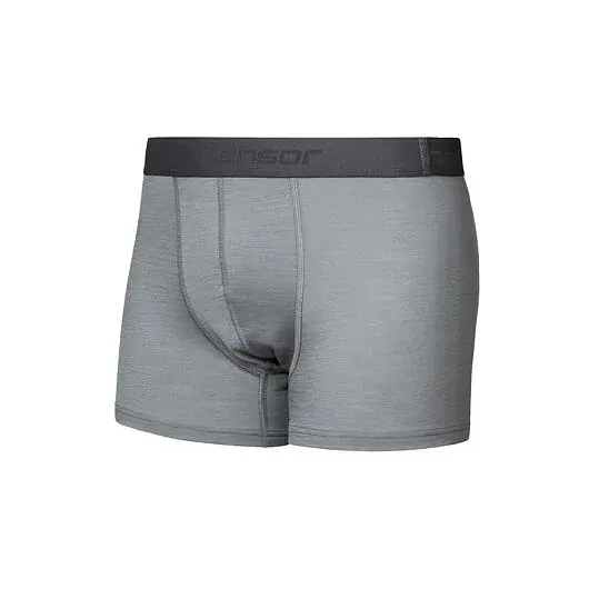 Sensor Bokserki męskie Sensor MERINO ACTIVE męski bokserki jasnoszary