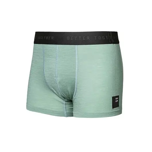 Sensor Bokserki męskie Sensor MERINO CORDURAbasil green