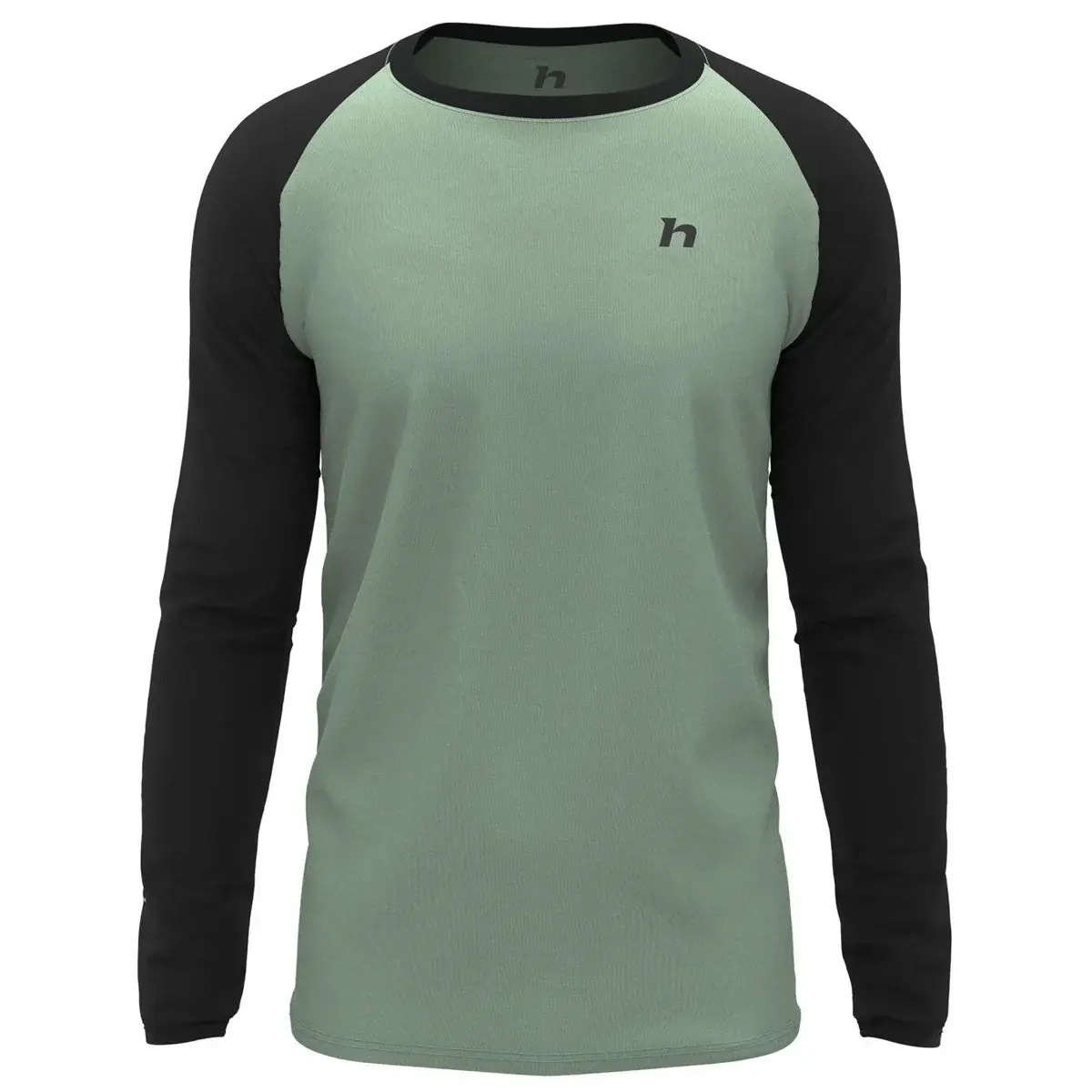 Hannah Koszulka termoaktywna męska Hannah Taregan L/S anthracite/lily pad