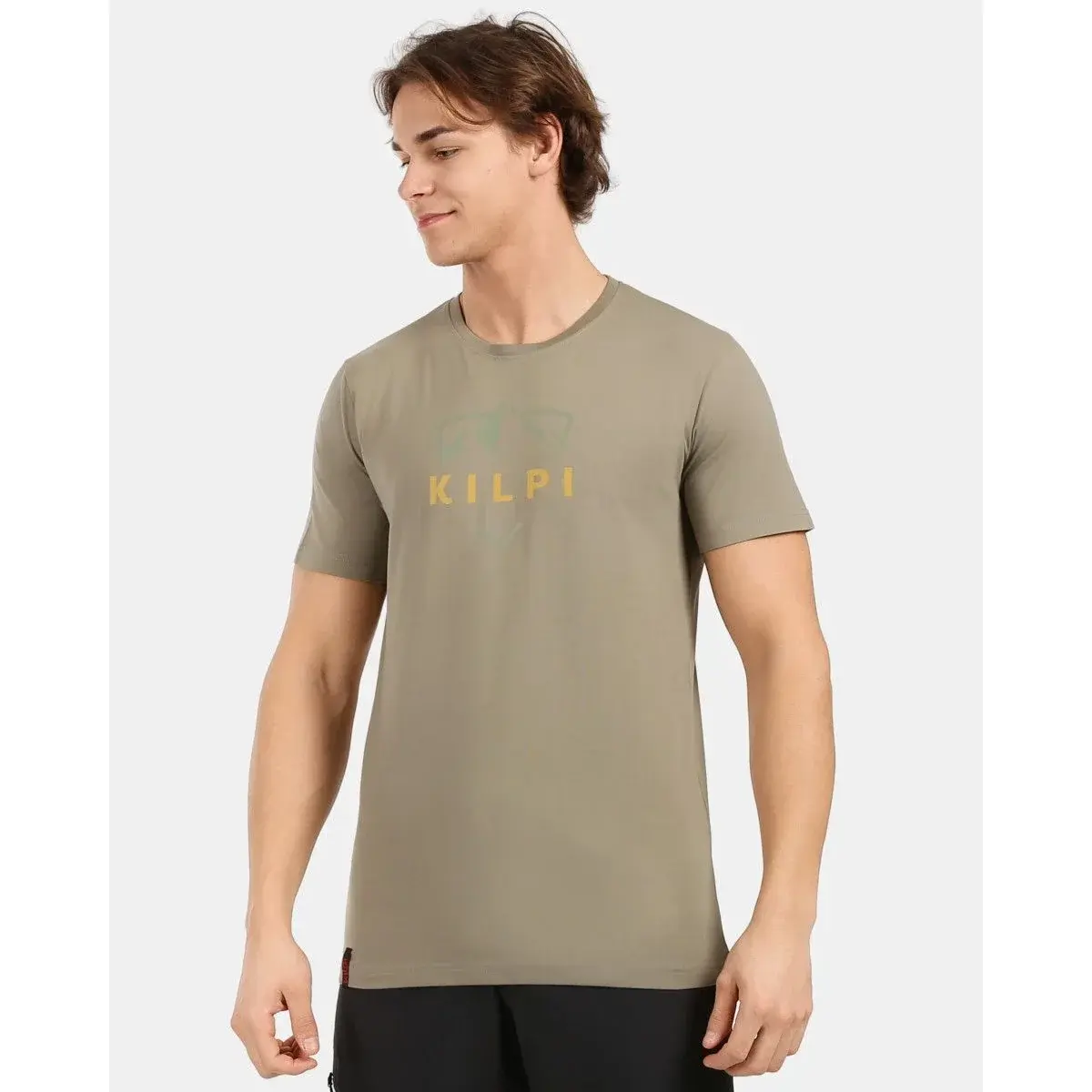 Kilpi Koszulka męska Kilpi DISCOVER-M khaki
