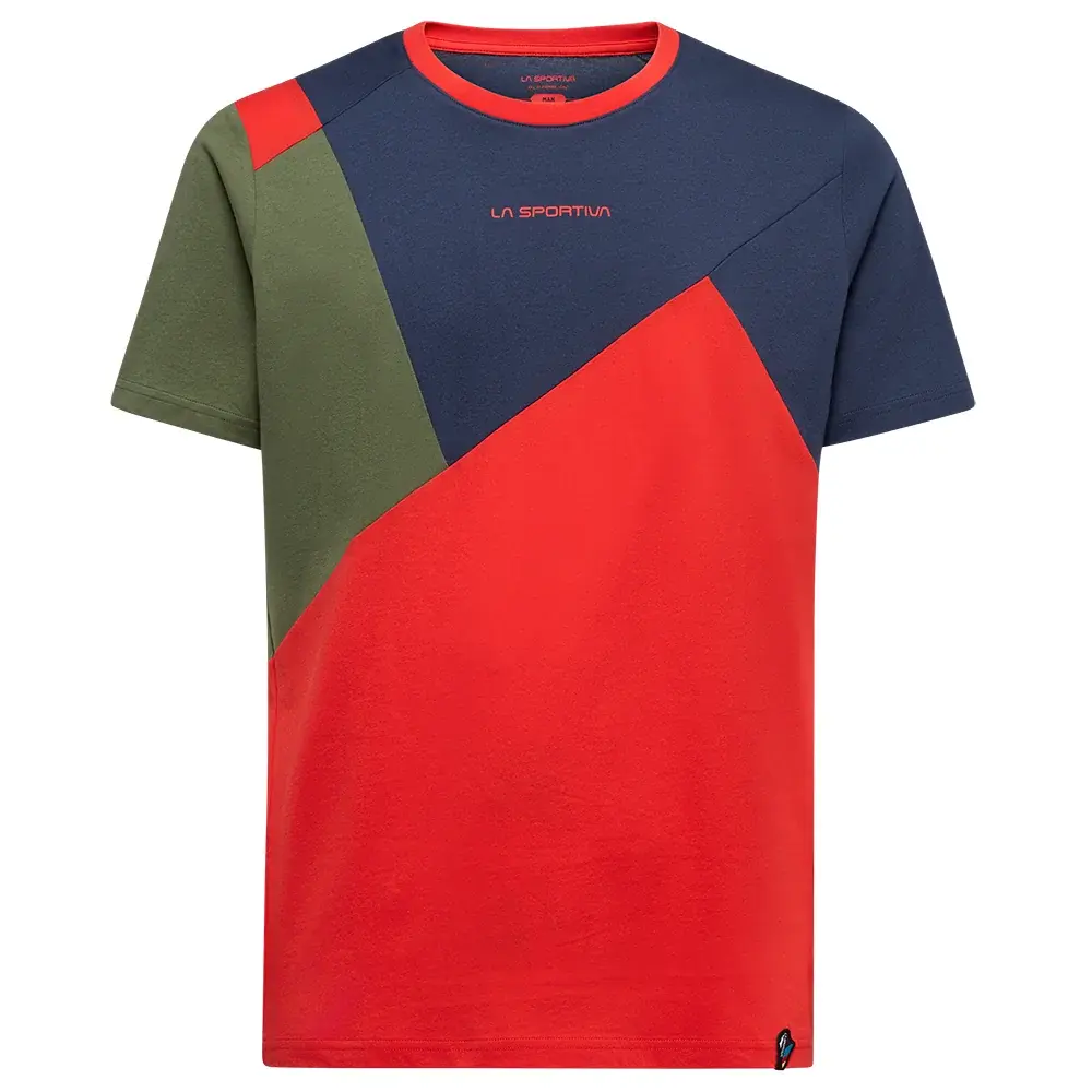 Koszulka męska La Sportiva DUDE mountain red/night sky