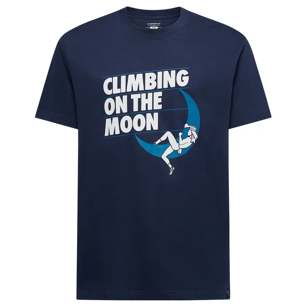 La Sportiva Koszulka męska La Sportiva MOON ROCK night sky/chalk