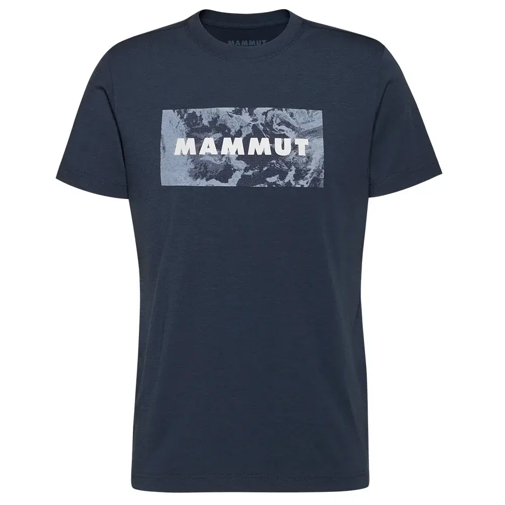 Mammut Koszulka męska Mammut Trovat T-Shirt Logo marine
