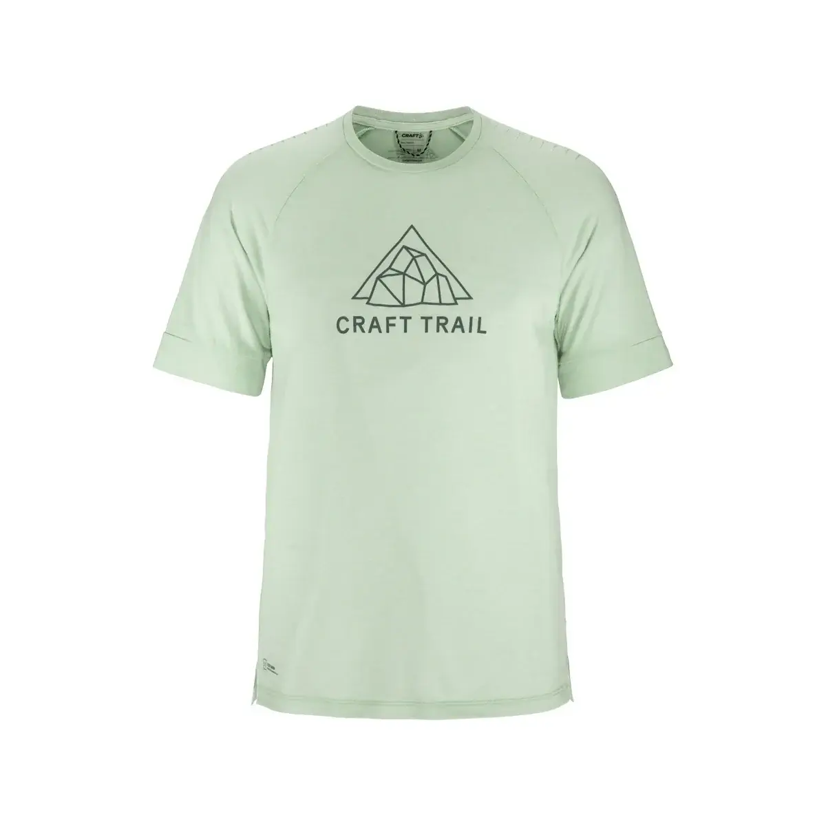 Koszulka męska CRAFT ADV Trail Wool SS zielony