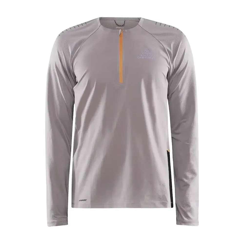 Craft Koszulka męska Craft PRO Trail Wind LS szary