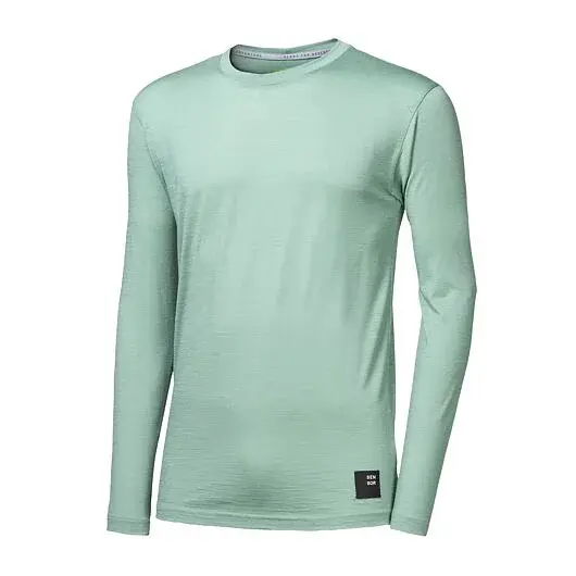 Sensor Koszulka z długim rękawem męska Sensor MERINO CORDURA basil green