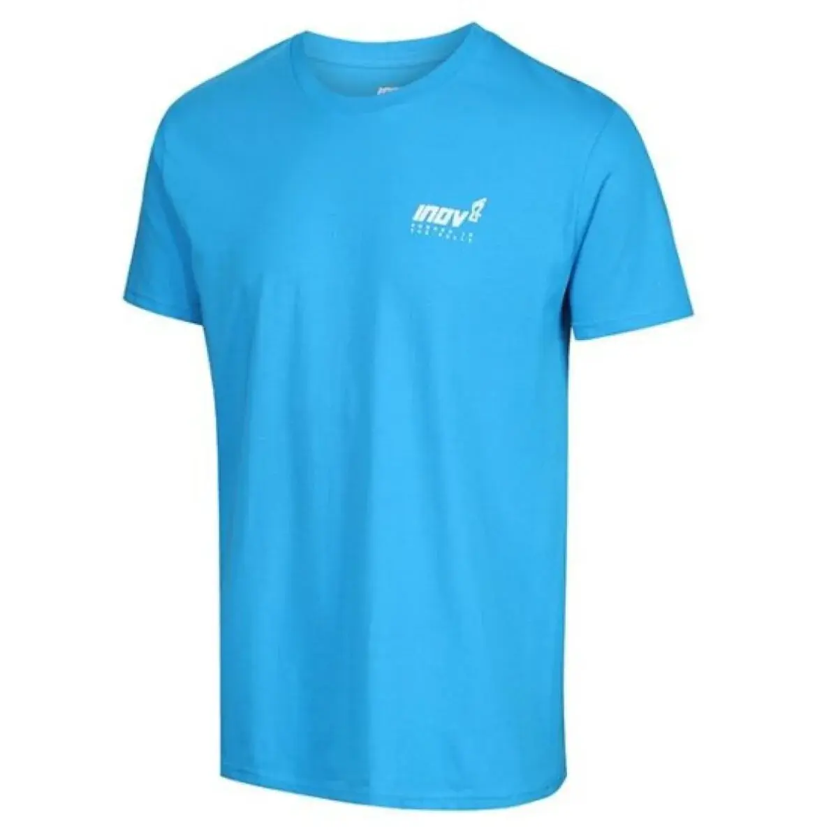 Inov8 Koszulka codzienna męska Inov8 Cotton Tee "Forged" M jasnoniebieski