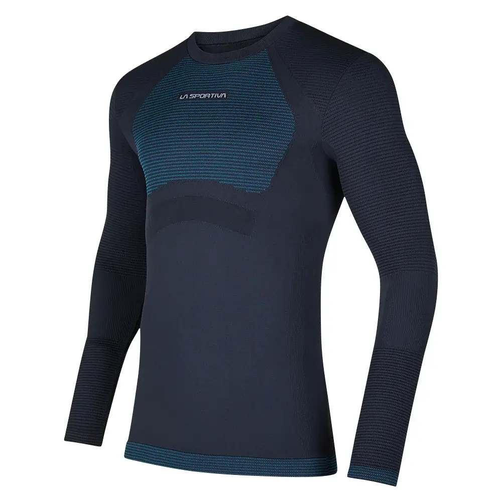 La Sportiva Koszulka męska La Sportiva SYNTH LIGHT LONGSLEEVE storm blue/electric blue