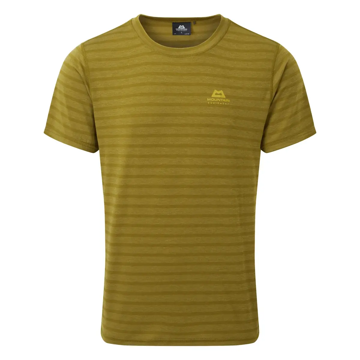 Mountain Equipment Koszulka męska Mountain Equipment Groundup Tee Fir Green stripe
