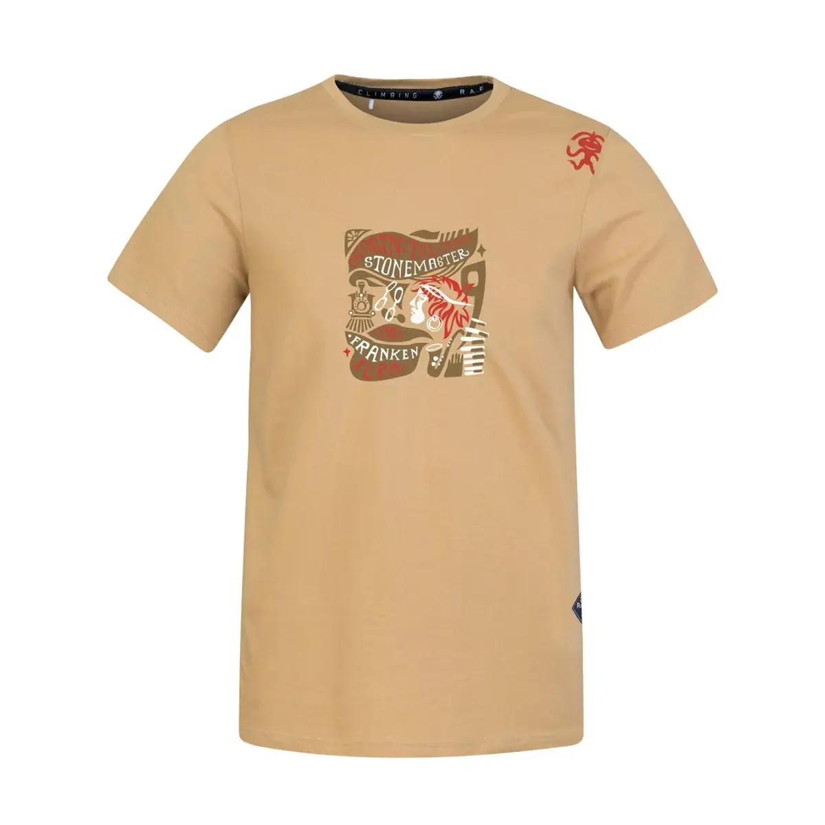 Rafiki Koszulka męska Rafiki Arcos iced coffee