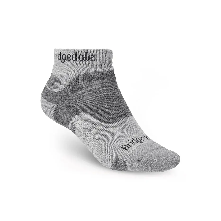 Bridgedale Skarpety męskie Bridgedale Hike Midweight Performance Ankle Silver/Black