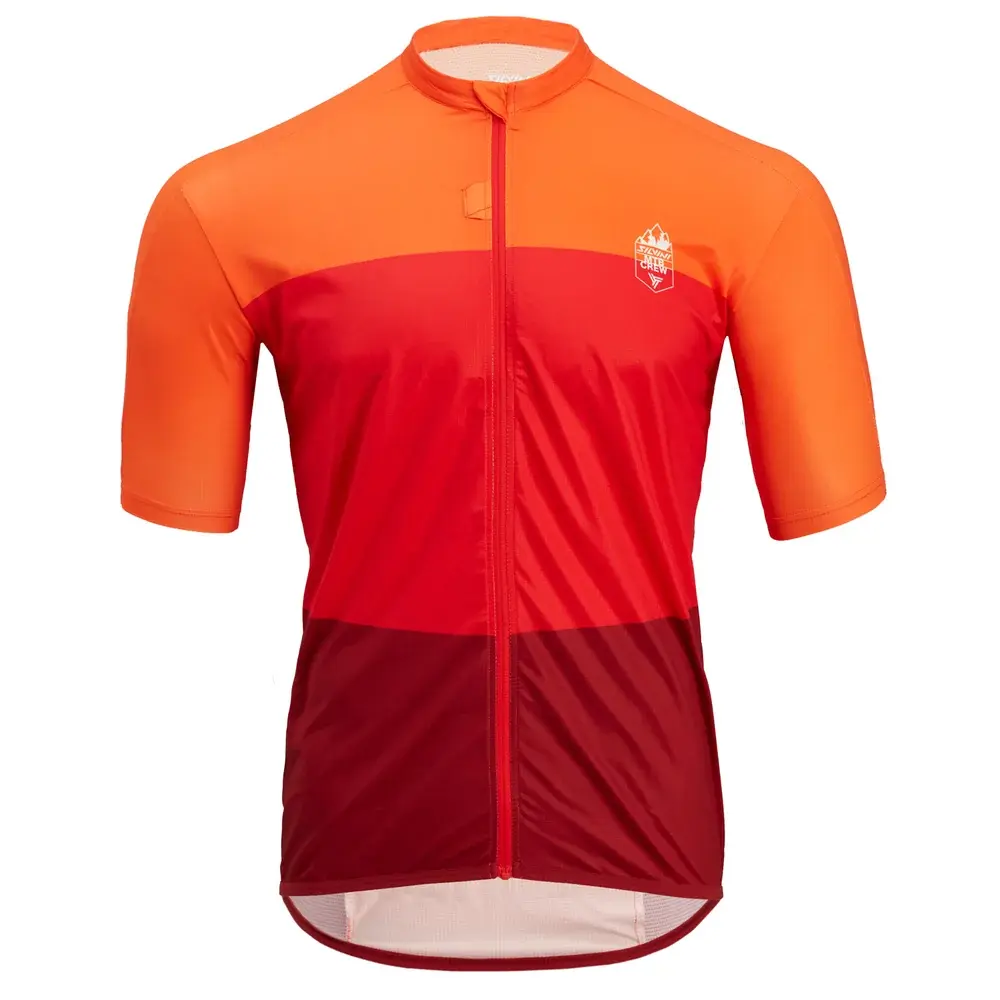 Koszulka rowerowa męska Silvini Turano Pro Red merlot